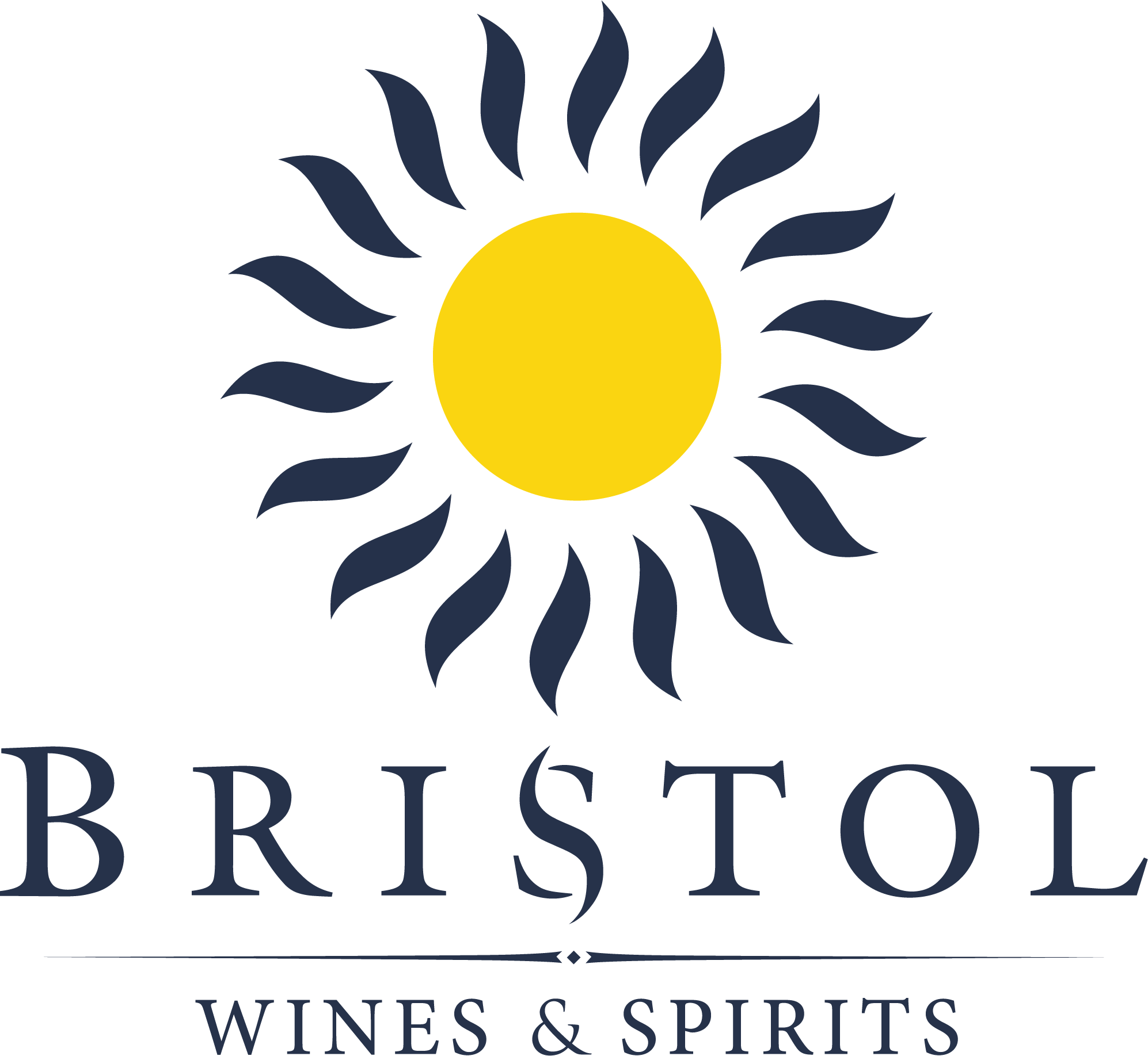 a logo with a yellow sun